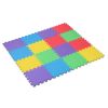 16Pcs Kids Puzzle Exercise Play Mat Interlocking Non-Toxic EVA Floor Mat Multi-Color Anti-Skid Playmat