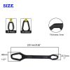 Double-head Torx Wrench Universal Adjustable Self-tightening Spanner Tool 8-22mm