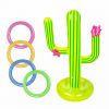 2PCS Inflatable Pool Ring Toss Game Floating Swimming Pool Cactus Ring Toys Set