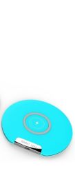 Desktop Mobile Phone Wireless Charger (Option: Blue-Pu Chong 5w)