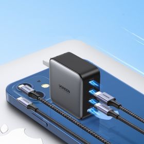 100W Gallium Nitride Charger Head Multi-port PD Quick-charge Plug (Option: 5 Style)