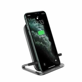 Wireless Charging Horizontal And Vertical Stand Wireless Charging Mobile Phone Universal (Option: Black-USB)