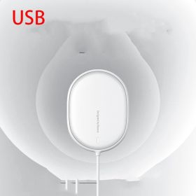 Compatible with , Wireless Charger For  Mobile Phone Mini Magnetic 15W Fast Charge (Option: White-Without charging head)