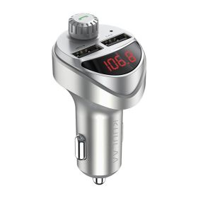 Multifunctional Car Charger, Car Music Player, Hands-free Call (Color: Black)