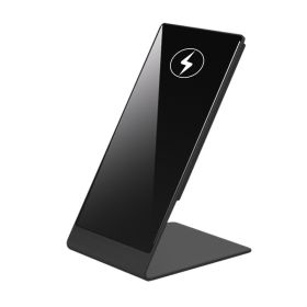 Compatible With  Desktop Magnetic Wireless Charging Stand (Color: Black)