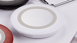 Compatible with Apple , Wireless Charger Wireless Charger Is Suitable For Apple (Option: White-Round shape-USB)