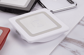 Compatible with Apple , Wireless Charger Wireless Charger Is Suitable For Apple (Option: White-square-USB)