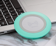 Compatible with Apple , Wireless Charger Wireless Charger Is Suitable For Apple (Option: Green-Round shape-USB)