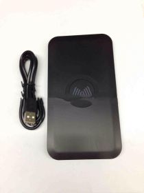 Wireless Charger Q9c Wireless Charger Wireless Charging Board (Option: Black-USB)