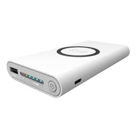 1 Set Of Qi Wireless DIY Mobile Power Kit For Portable Wireless Charging (Color: White)