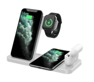 18w Folding Vertical 4in1 Fast Charge (Color: White)