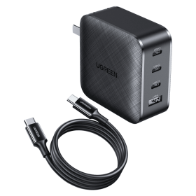 GaNX65 Gallium Nitride PD Charger 65W100W Four-port Two-port (Option: 5 Style-220V US)