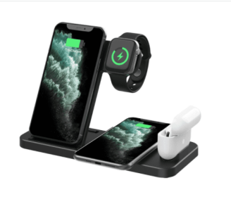 18w Folding Vertical 4in1 Fast Charge (Color: Black)