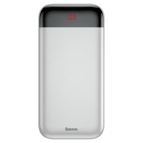 Power bank 20,000 mAh super large capacity (Color: White)