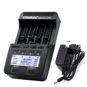 Smart Charger LCD Display To Detect Battery Capacity (Option: Lii500-UK)