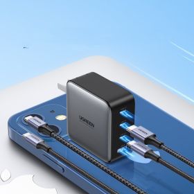 100W Gallium Nitride Charger Head Multi-port PD Quick-charge Plug (Option: 6 Style)