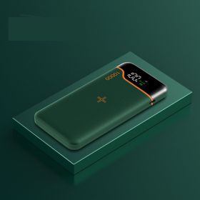Batterie Externe 20000mAh 22.5W Super Rapide Charging15W Recharge Sans Fil (Option: Green-Ordinarymodel0000mAh Ord)