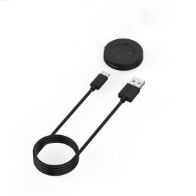 Smart Watch Magnetic Charger Base (Option: Black-USB)