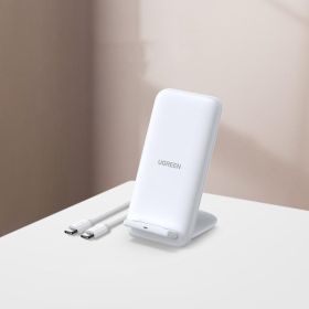 Mobile Phone Universal Charging Base Bracket (Option: White-No 20W charger)