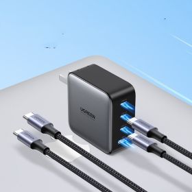 100W Gallium Nitride Charger Head Multi-port PD Quick-charge Plug (Option: 4 Style)