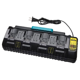 Suitable For DCB104 Fast Charger Of Electric Tools (Option: Black-12A-US)