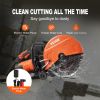 VEVOR Electric Concrete Saw, Motor Circular Saw Cutter, Wet Disk Saw Cutter Includes Water Line, Pump and Blade, for Stone, Brick