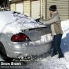 Home Multi Functions Adjustable Aluminum Snow Shovel With Anti-Skid Handle