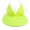 Women Sun Visor Sun Hat Women Anti-ultraviolet Elastic Hollow Top Hat Outdoor Quick-drying Sun Hat Summer Beach Hat 2021 New