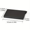 Pop Up Card Holder, Anti-theft Wallet For RFID Protection, Slim Business Credit Card Case, Aluminum Bank Card Case