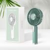 Portable Handheld Fan USB Rechargeable Battery Adjustable Three-block Wind Speed Cooling Desk Fan; Outdoor Travel Magic