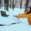 3 In 1 Windshield Ice Scraper Extendable Car Snow Removal Tool Telescoping Car Broom Snow Shovel Automobile Frost Removal