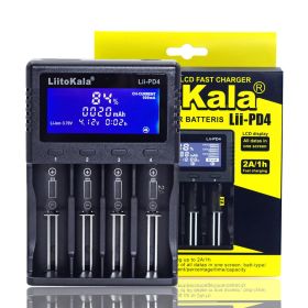 Smart Charger LCD Display To Detect Battery Capacity (Option: LiiPD4-UK)